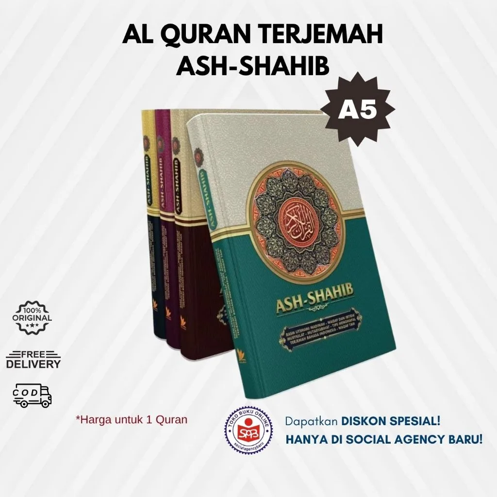 Al Quran Terjemah Ash Shahib Ukuran A5 - Hilal Media