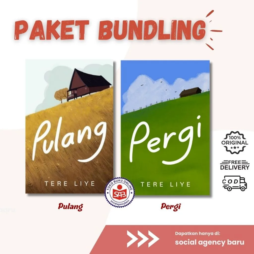 Paket Novel Pulang Pergi Termurah (Original) - Tere Liye