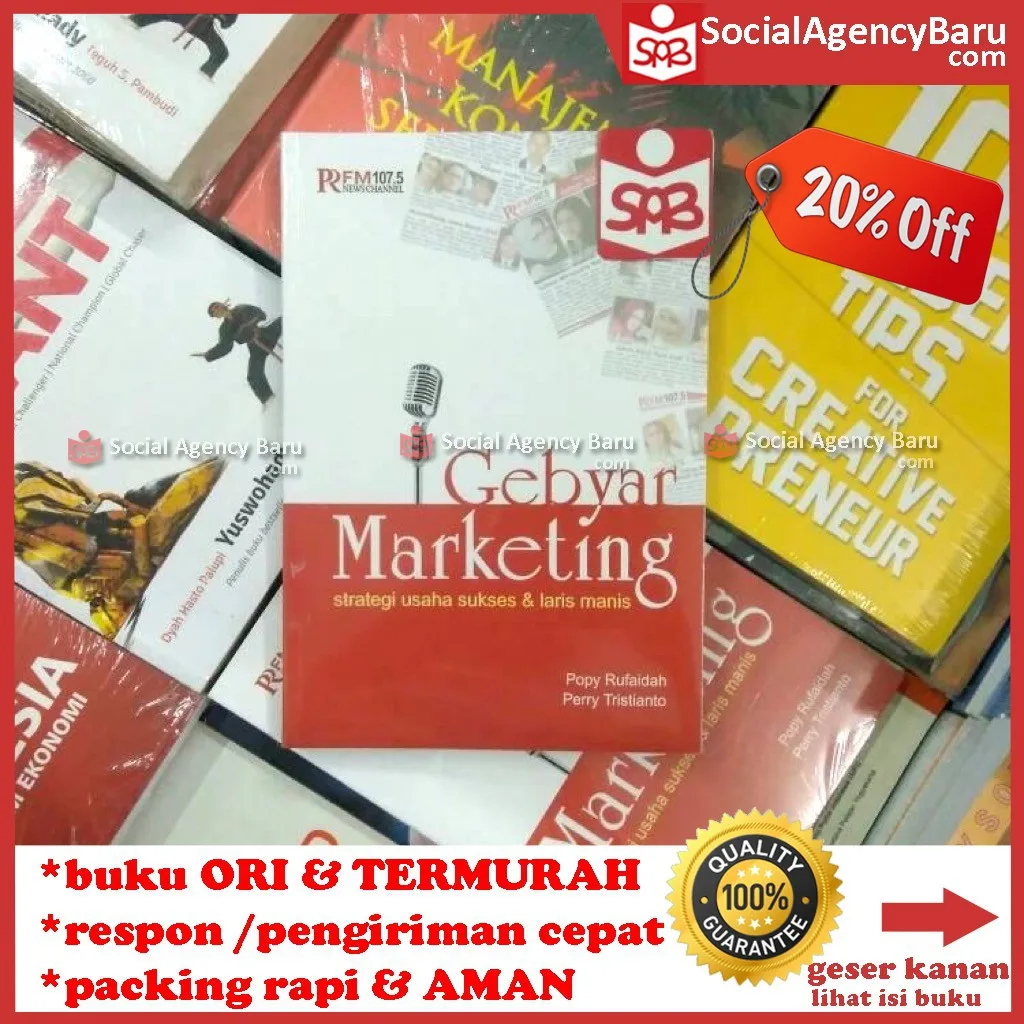 Gebyar Marketing Strategi Usaha Sukses & Laris Manis - Popy Rufaidah