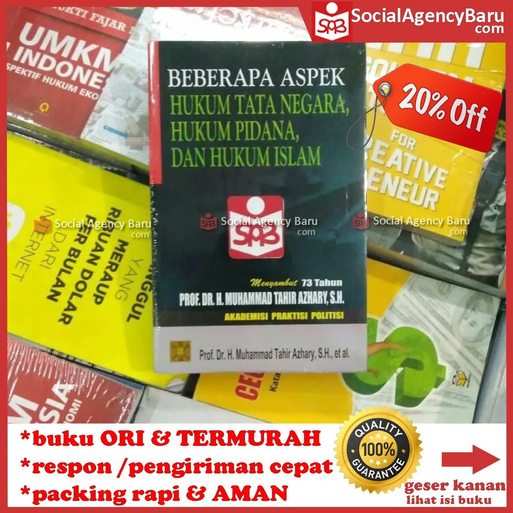 Beberapa Aspek Hukum Tata Negara Hukum Pidana - Muhammad Tahir Azhary