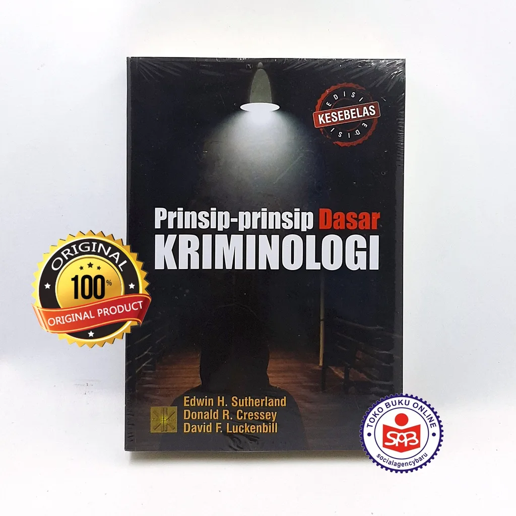 Prinsip Prinsip Dasar Kriminologi - Edwin H. Sutherland