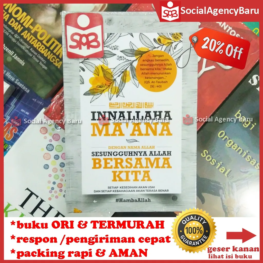 Innallaha Maana Sesungguhnya Allah Bersama kita - HambaAllah