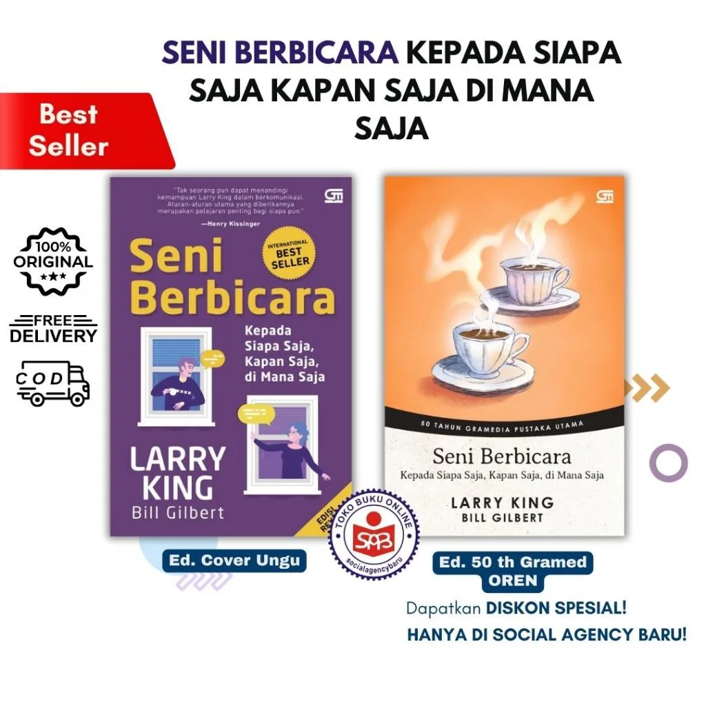 Seni Berbicara Kepada Siapa Saja Kapan Saja di Mana saja - Larry King