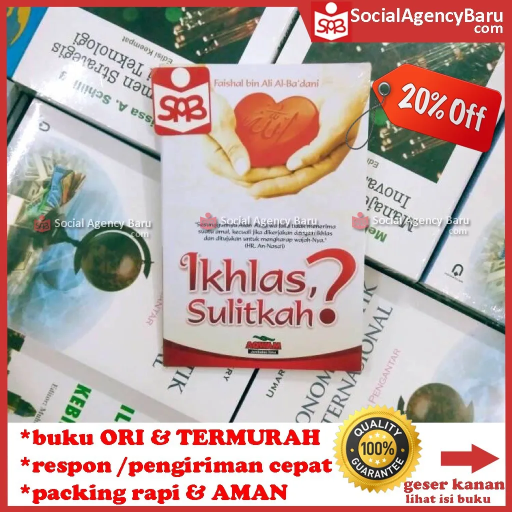 Ikhlas, Sulitkah ? - Faishal Bin Ali Al-Ba'dani