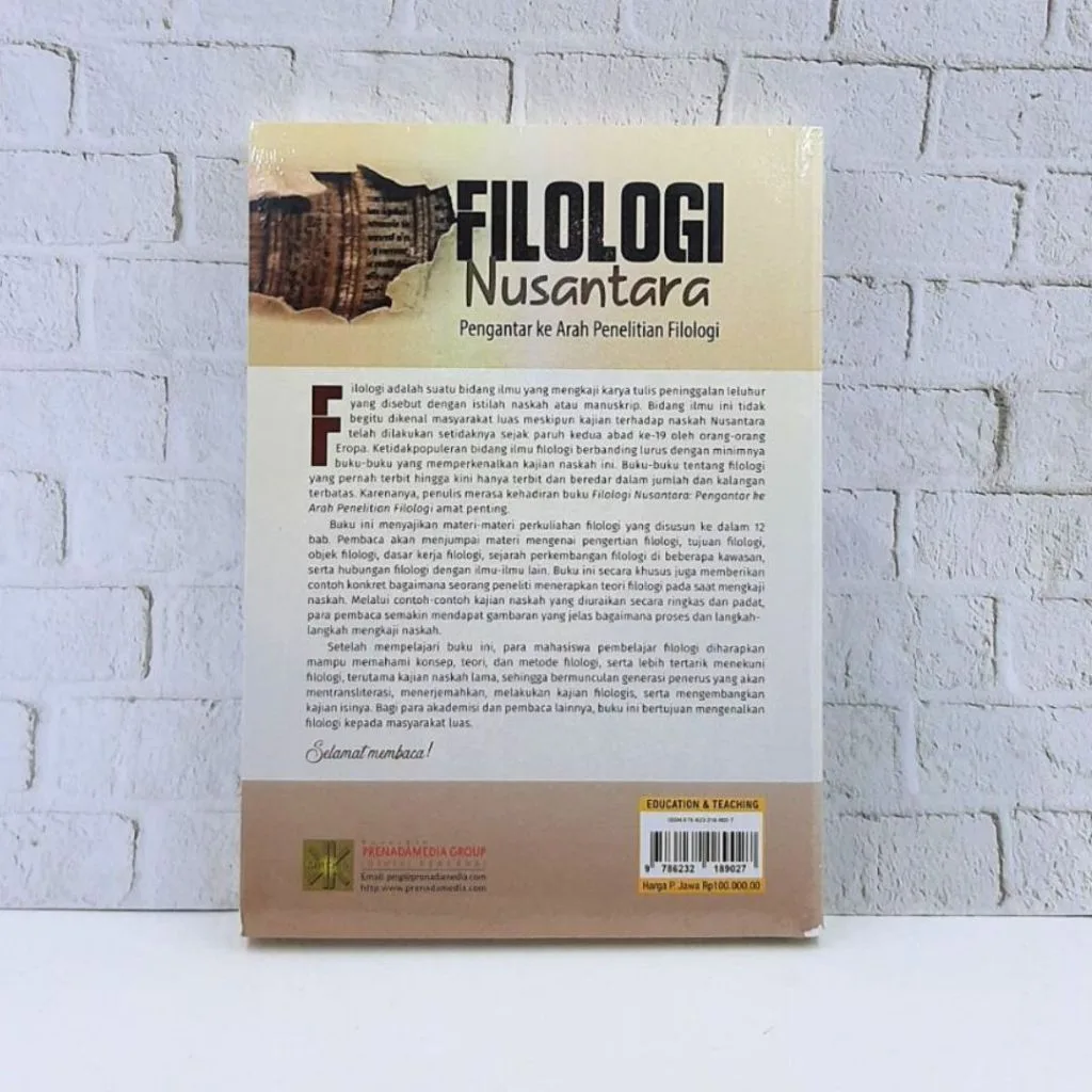 Filologi Nusantara - Nurhayati Harahap