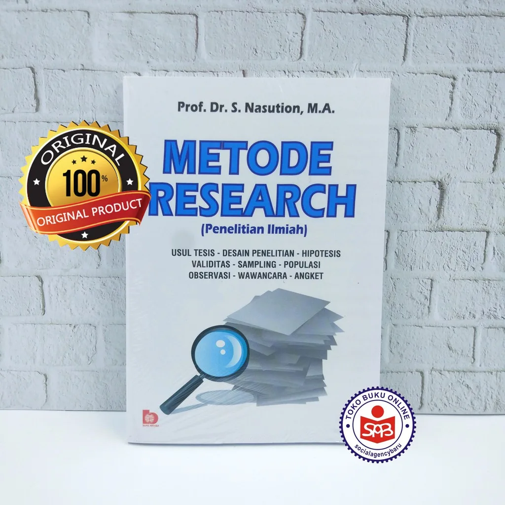 Metode Research Penelitian Ilmiah - S Nasution