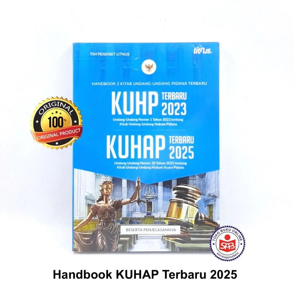 Handbook 2 Kitab Undang Undang Pidana Terbaru - KUHP Terbaru 2023 (Kitab UU Hukum Pidana 2023) dan KUHAP (Kitab UU Hukum