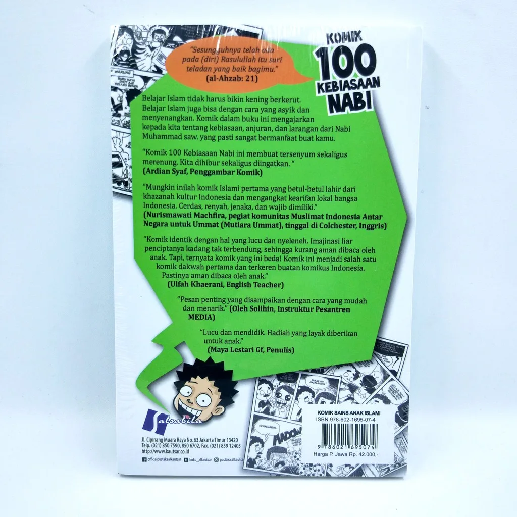 Komik 100 Kebiasaan Nabi