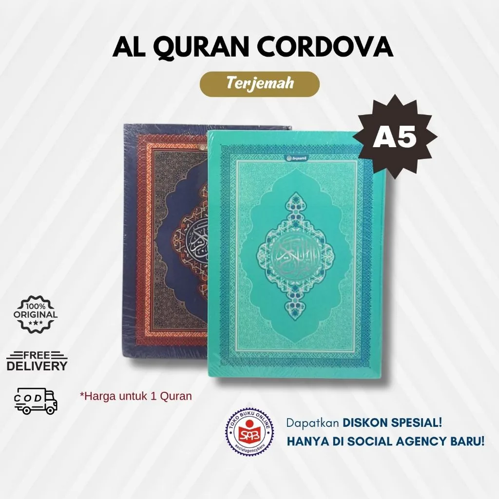 Al Quran Cordova Terjemah Ukuran A5 - Syaamil Quran