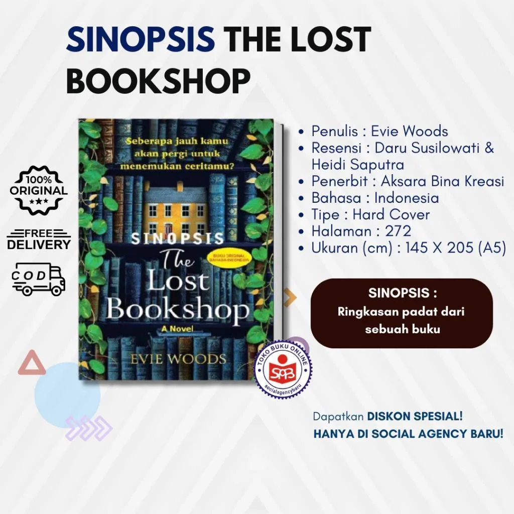 The Lost Bookshop - Evie Woods